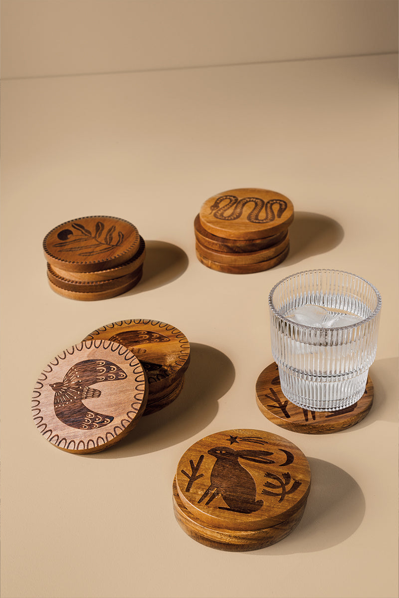 Engraved Coaster Set