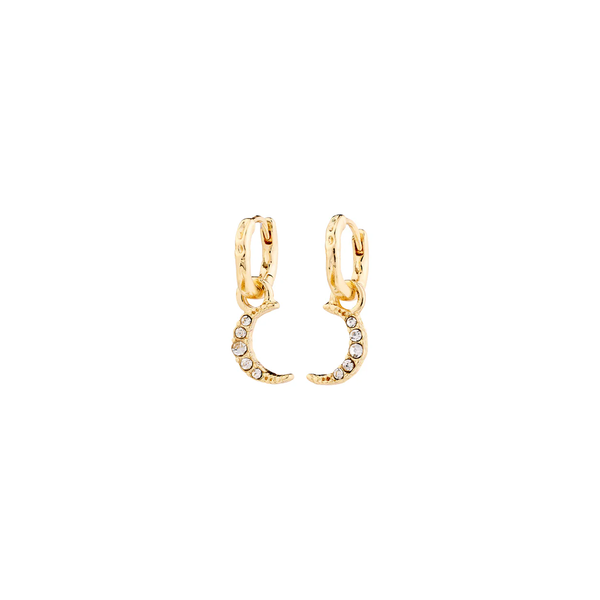 Evgenia Gold Plated Hoops