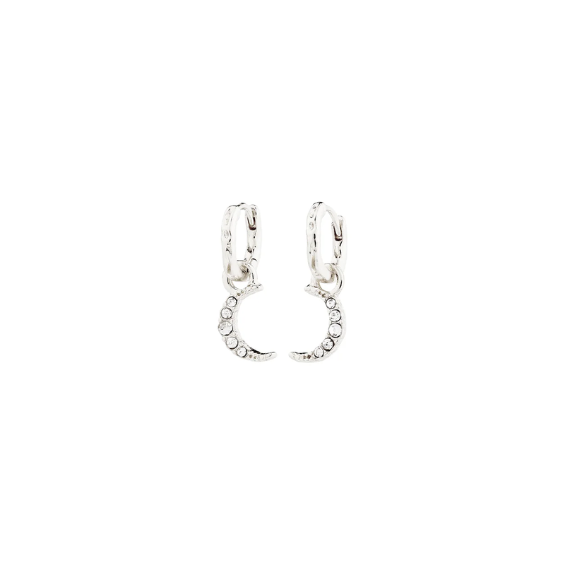 Evgenia Silver Plated Hoops