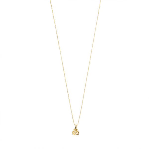 Echo Gold Plated Flower Necklace