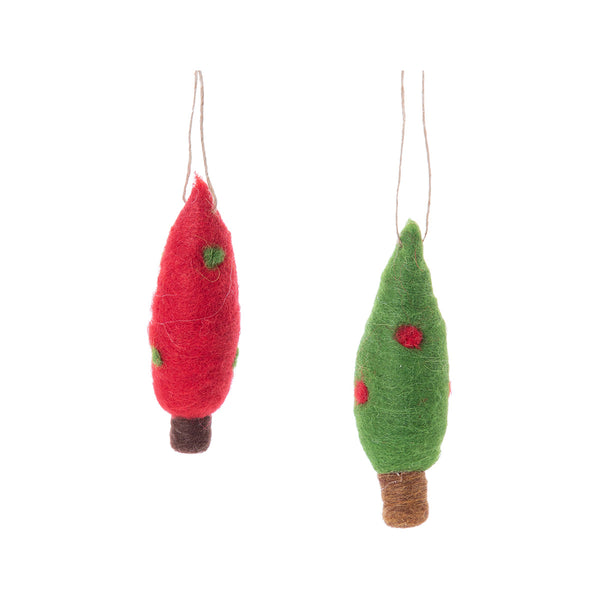 Assorted Felt Tree Ornament