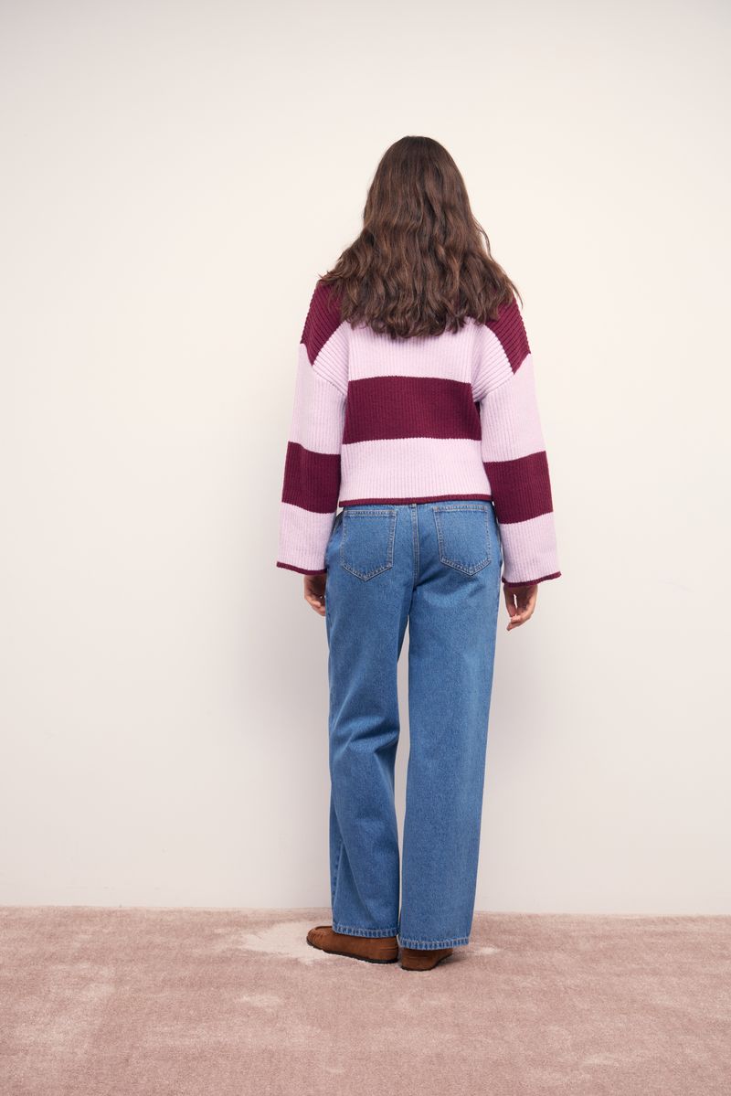Freja Stripe Chunky Knit
