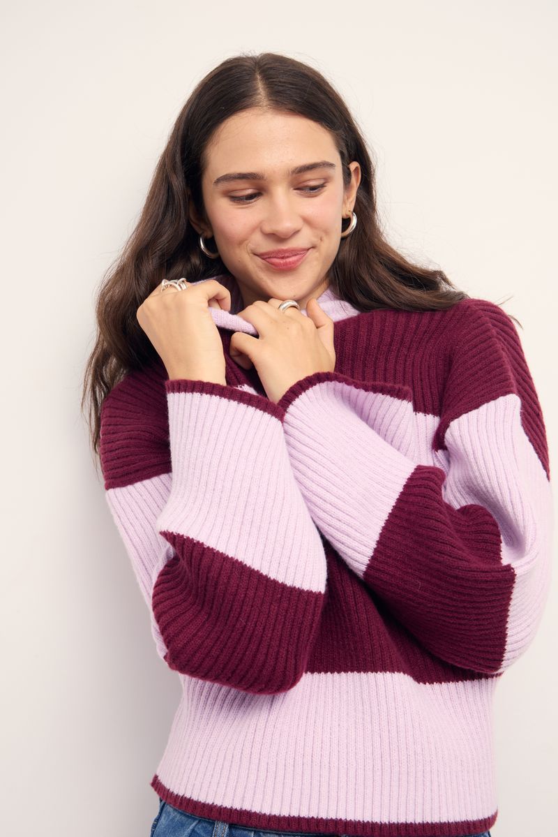 Freja Stripe Chunky Knit