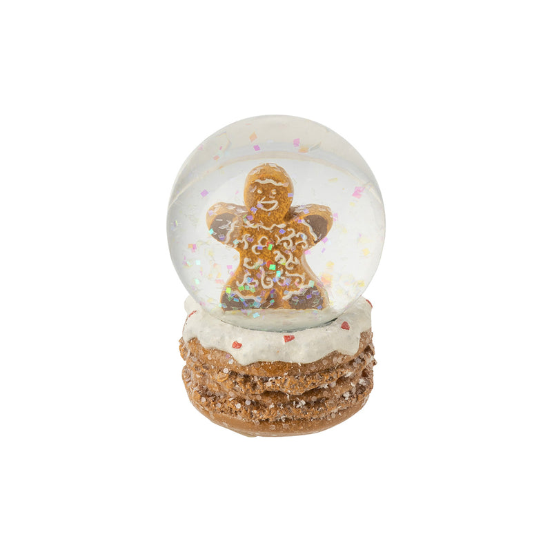 Small Gingerbread Man Snow Globe