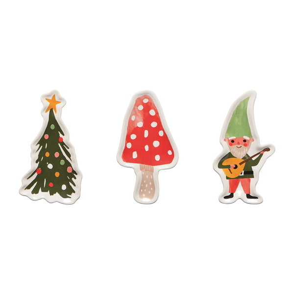 Gnome For The Holidays Dish Set