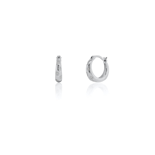 Star Setting CZ Huggies