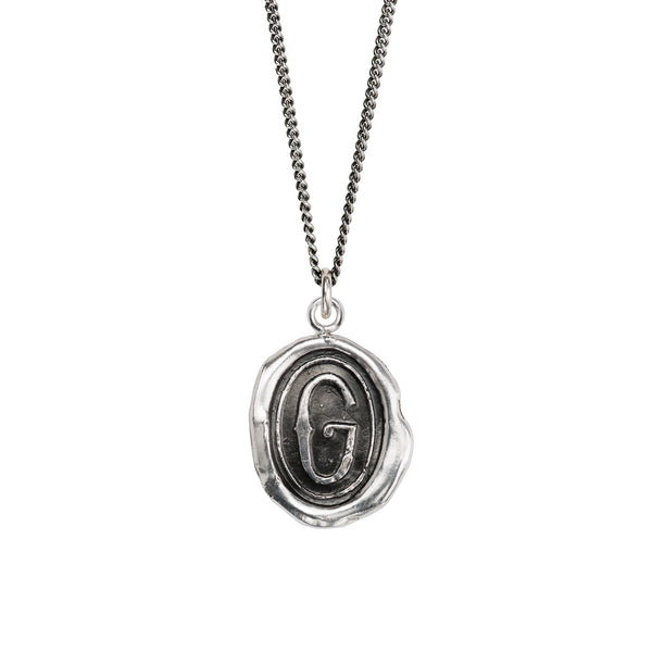 Silver G Initial Talisman - Limited Edition