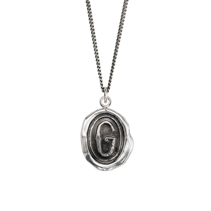 Silver G Initial Talisman - Limited Edition