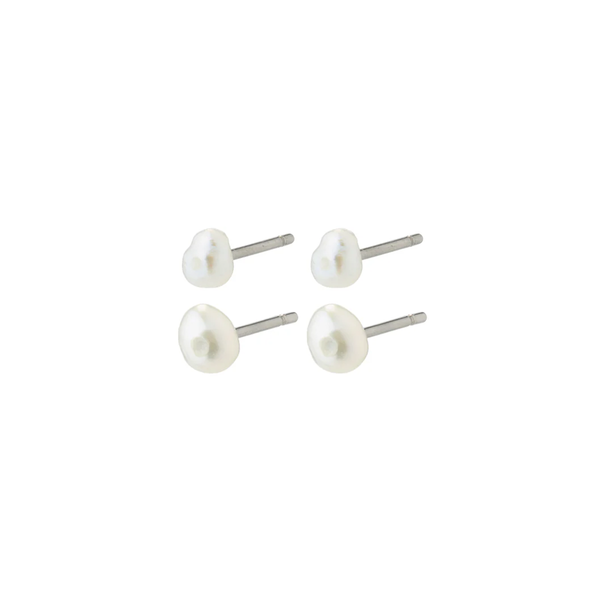 Johanne Pearl Stud Earrings Set