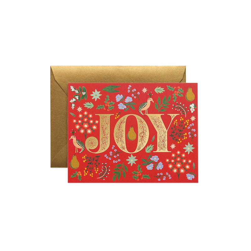 Partridge Joy Card