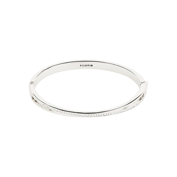 Kira Silver Plated Bangle