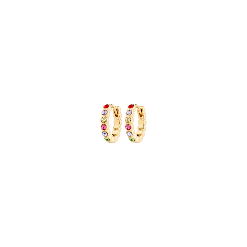 Kleopratra Micro Gold Plated Hoops