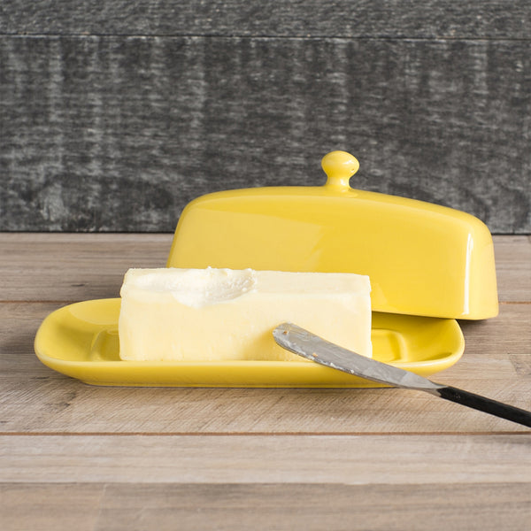 Rectangular Lemon Butter Dish