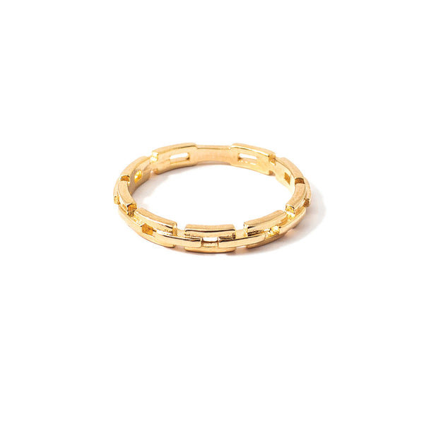 Gold Vermeil Link Ring