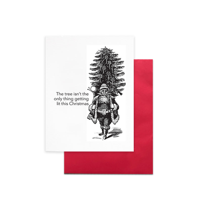 Lit Christmas Holiday Card