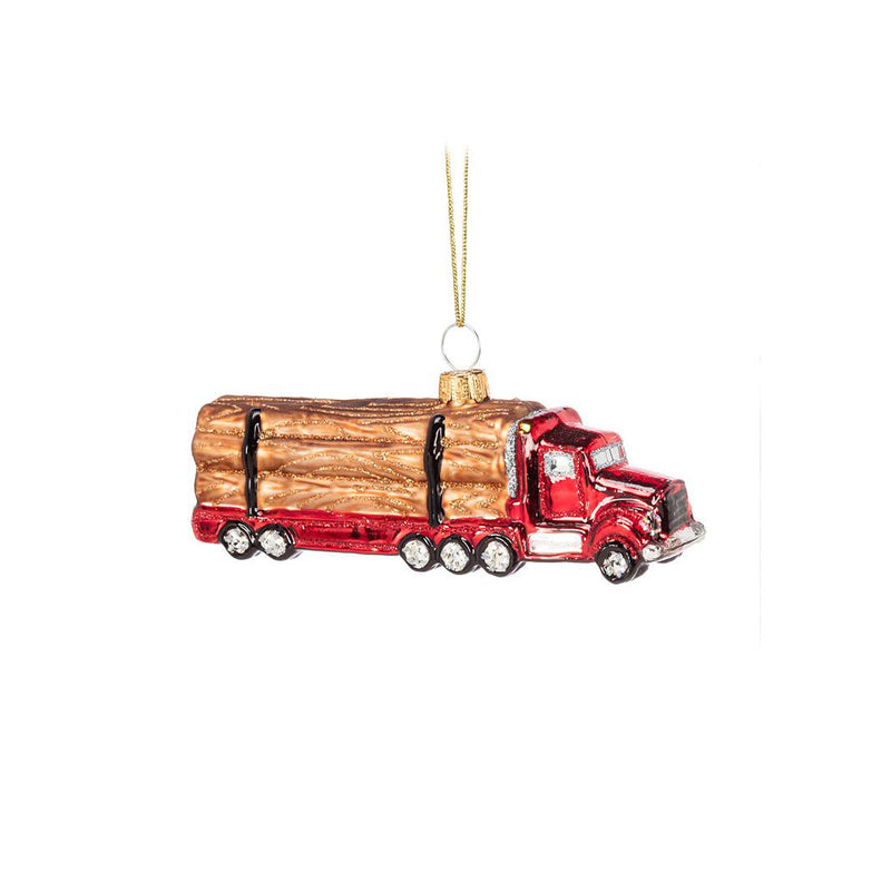 Logging Truck Ornament