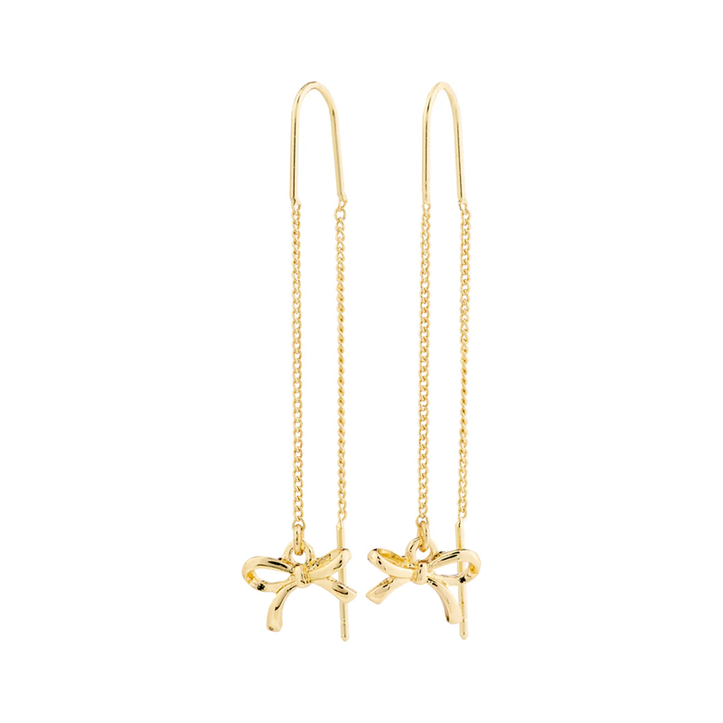 Lysandra Gold Plated Chain Earrings