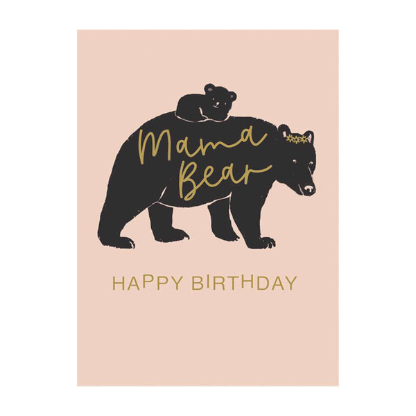 Mama Bear Birthday Card