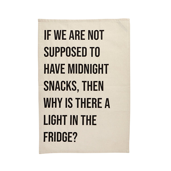 Midnight Snacks Tea Towel