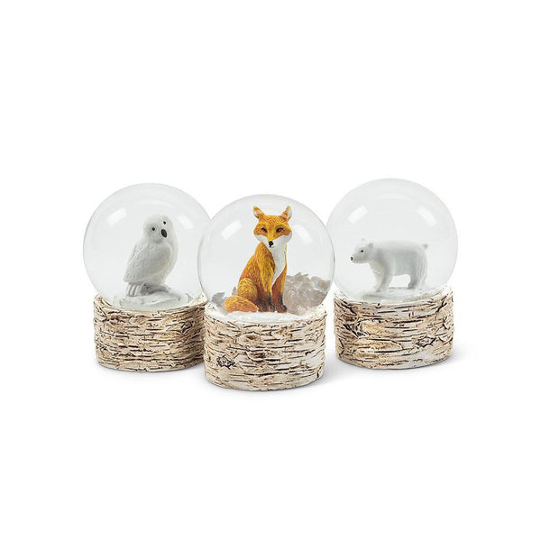 Mini Animal Snow Globe Ornament