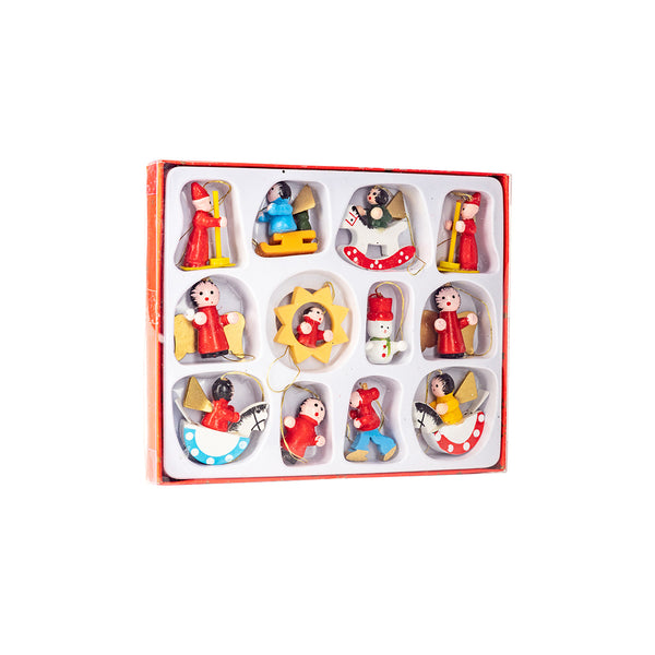 Set of Vintage Mini Ornaments