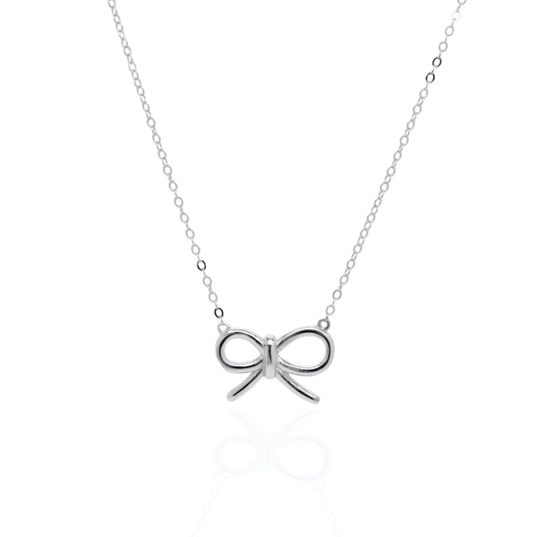 Ribbon Bow Necklace