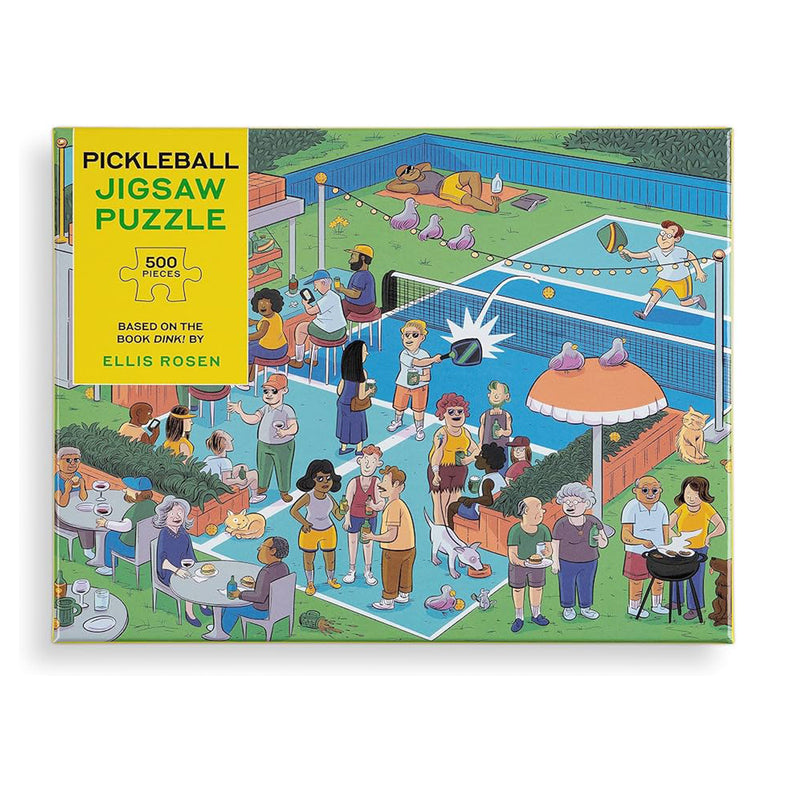 Pickleball: 500 Piece Jigsaw Puzzle