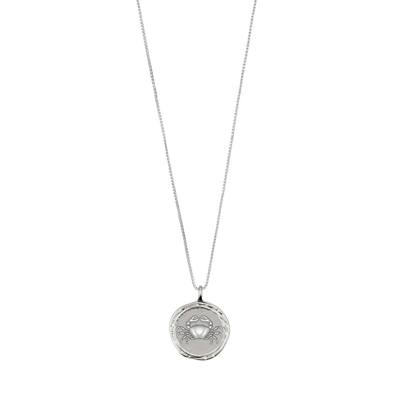 Cancer Silver Plated Necklace