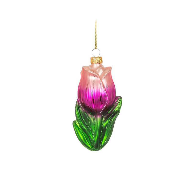 Pink Tulip Ornament