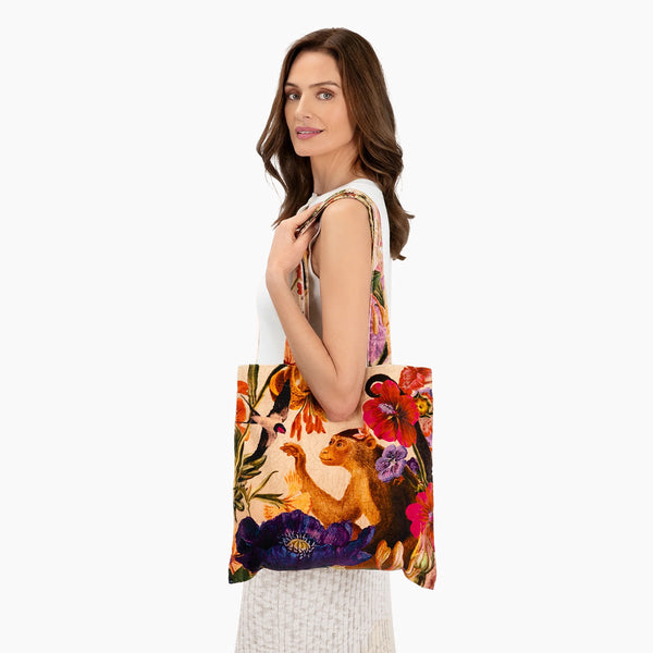 Velvet Tote Bag