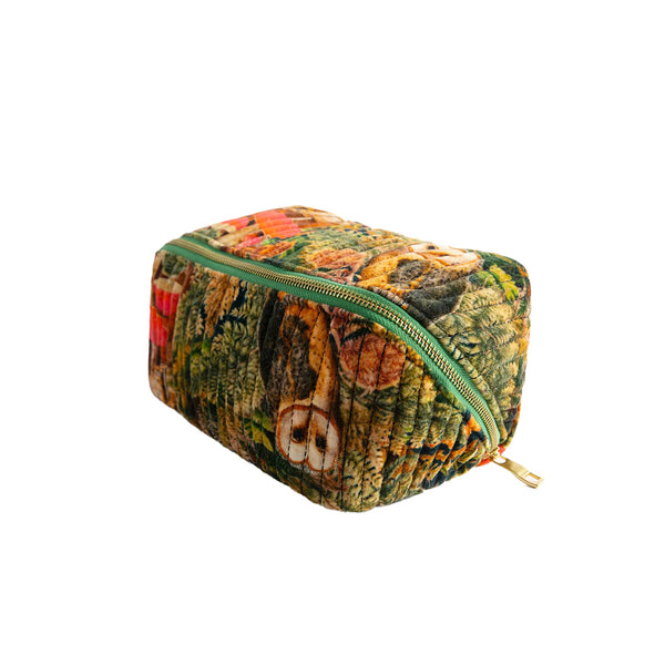 Quilted Makeup Bag