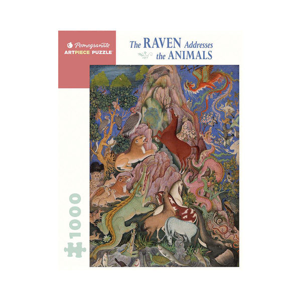 The Raven Addresses The Animals - 1000 Piece Jigsaw Puzzle