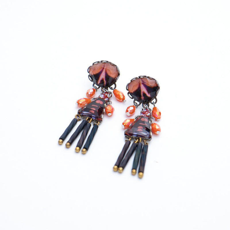 Rosy Clay Set, Rosmelt Earrings