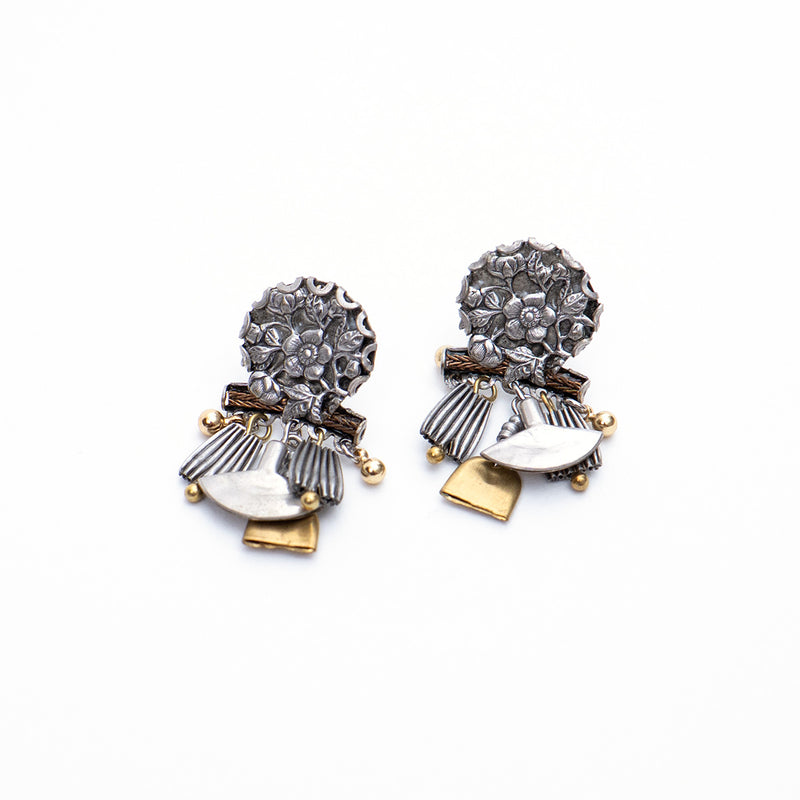 Metal Bloom Set, Sala Earrings