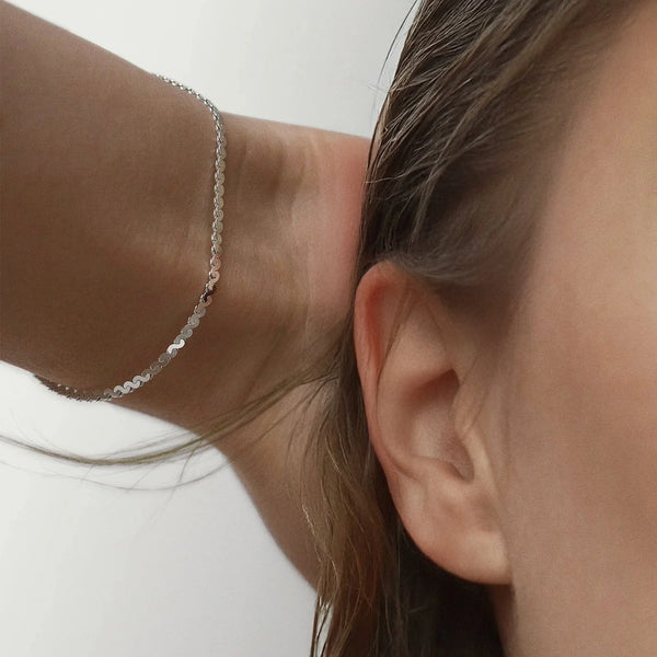Silver Serpentine Bracelet