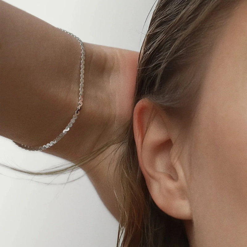 Silver Serpentine Bracelet