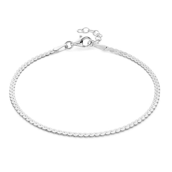 Silver Serpentine Bracelet