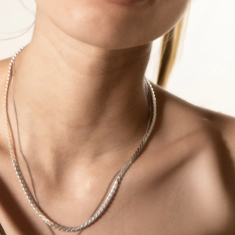 Silver Serpentine Chain