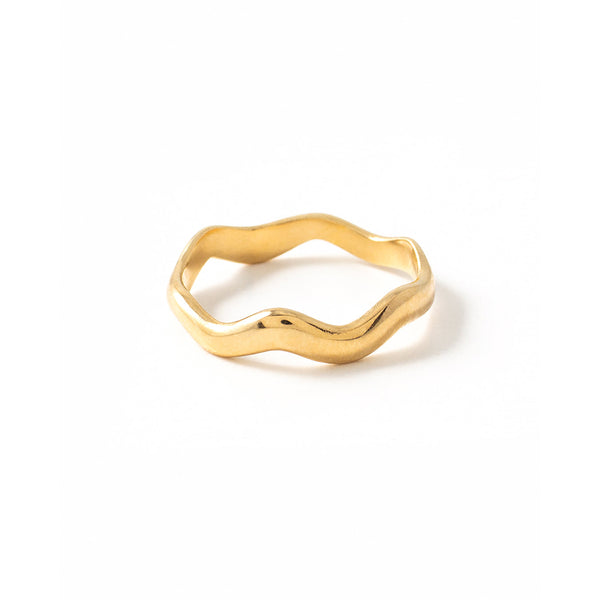 Gold Vermeil Sillon Ring