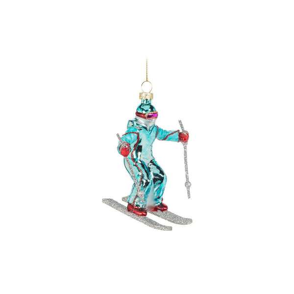 Downhill Skier Ornament