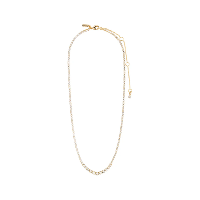 Sky Gold Plated Crystal Necklace