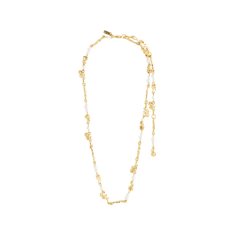 Sloan Gold Plated Pearl Necklace