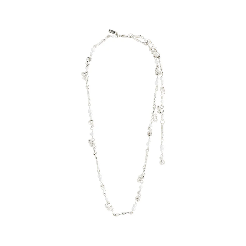 Sloan Silver Plated Pearl Necklace