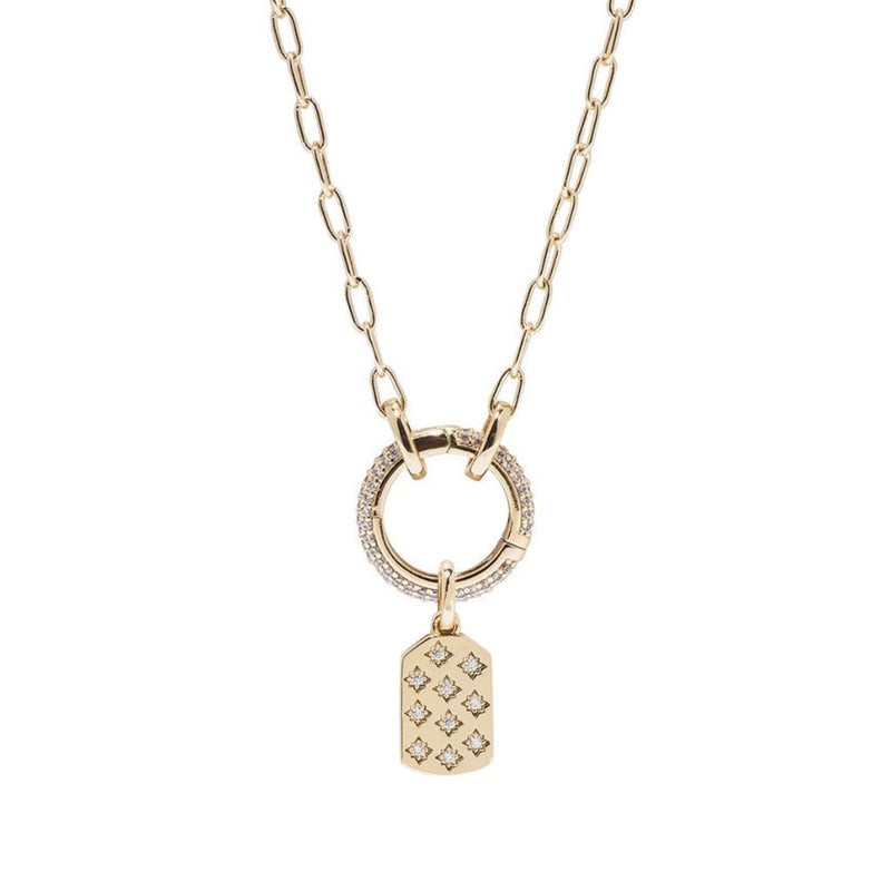 Sorrento Clasp & Tinsley Charm Necklace