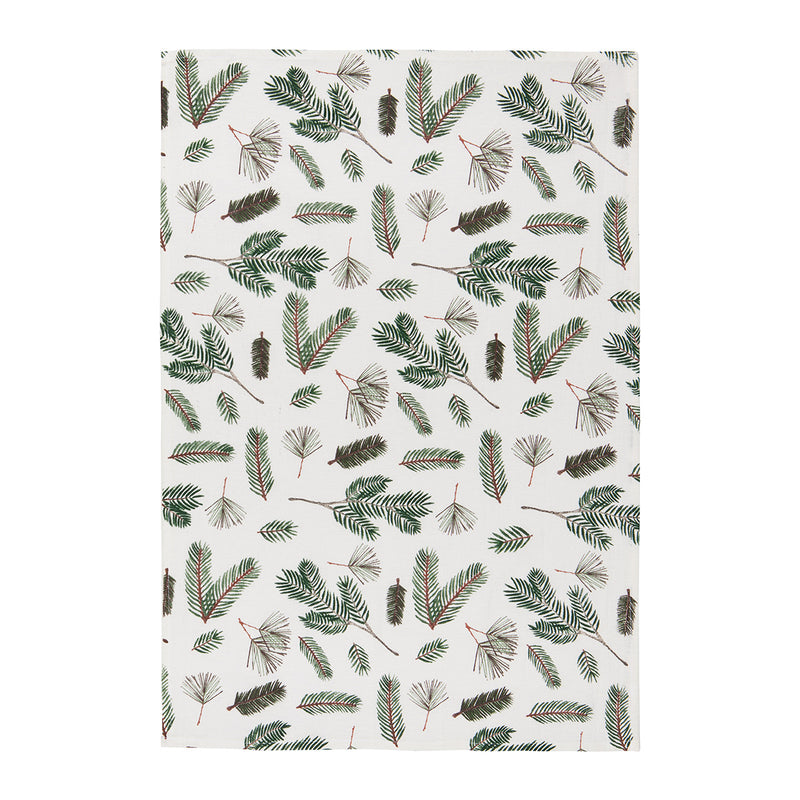 Winterberry Baker's Floursack Christmas Dishtowels - Set of 3