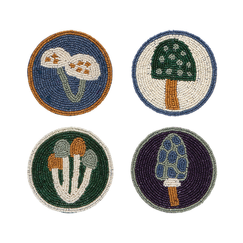 Beaded Coasters Set
