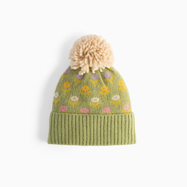 Willow Ditsy Flower Pompom Hat