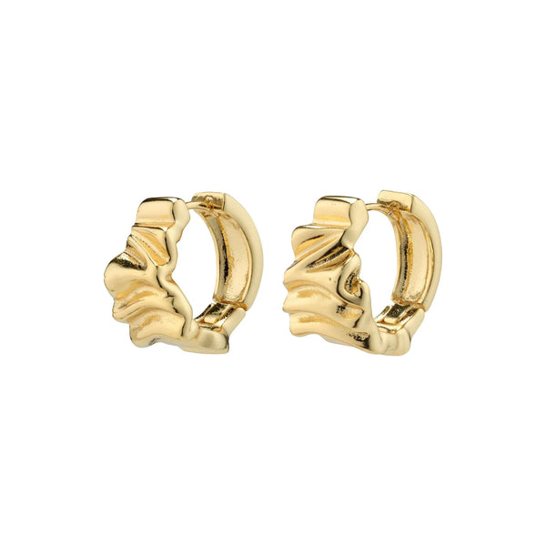Willpower Gold Plated Hoops