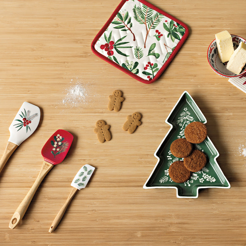 Winterberry Christmas Spatula