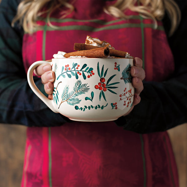 Winterberry Latte Mug